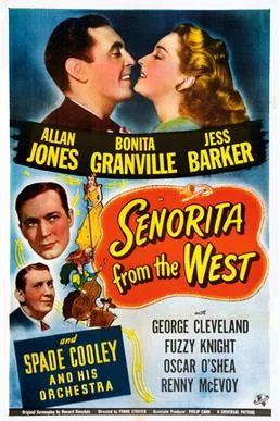 Senorita from the West poster