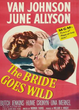 The Bride Goes Wild poster