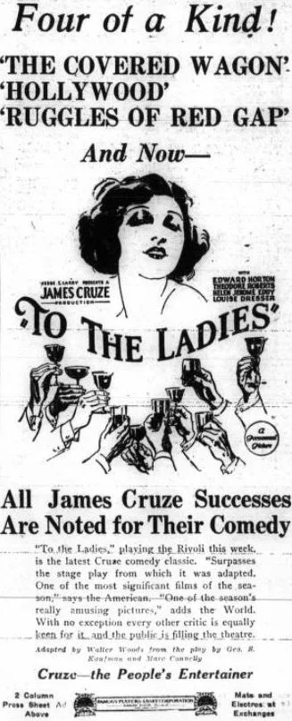 To the Ladies poster