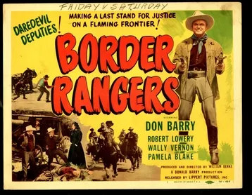Border Rangers poster