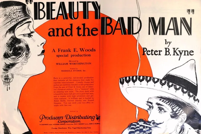 Beauty and the Bad Man poster