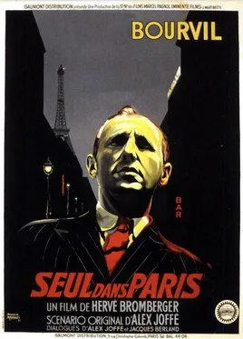 Seul dans Paris poster