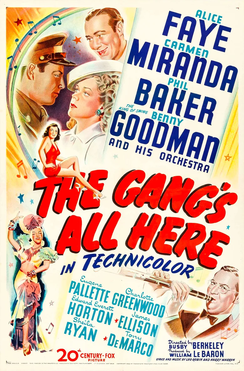 The Gang's All Here poster