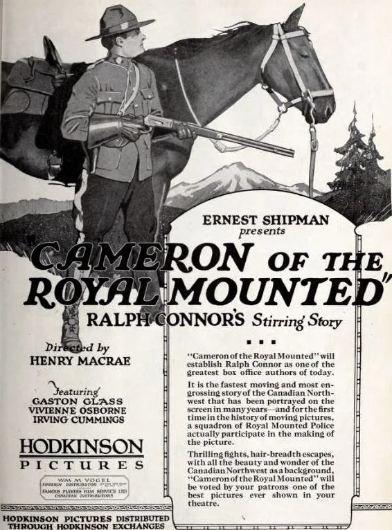 Cameron of the Royal Mounted poster