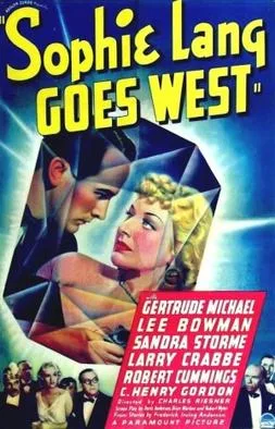 Sophie Lang Goes West poster