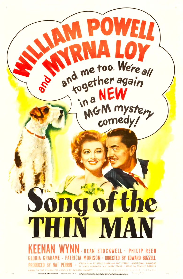 Song of the Thin Man poster