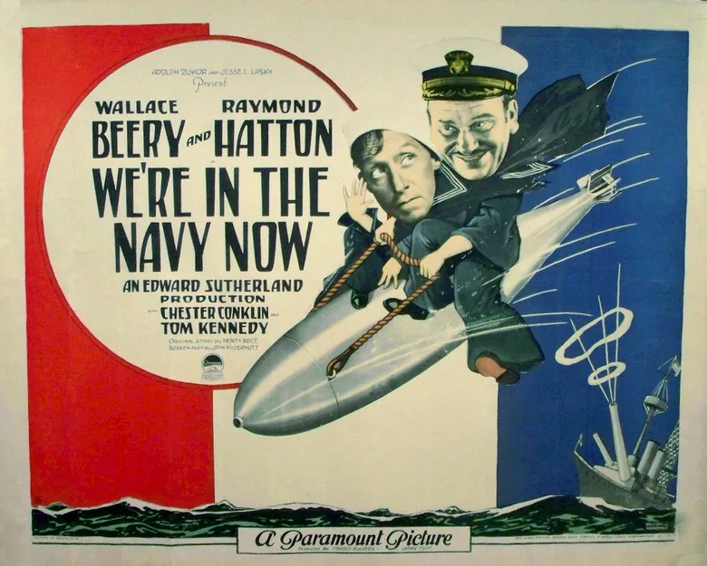 We're in the Navy Now poster