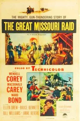 The Great Missouri Raid poster