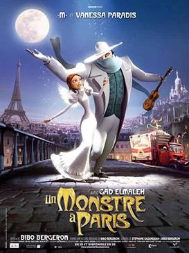 A Monster in Paris poster