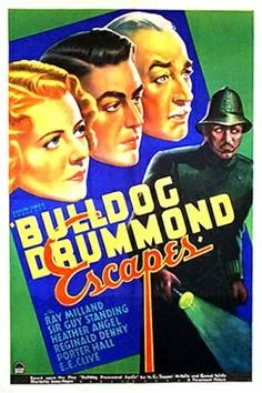 Bulldog Drummond Escapes poster