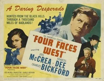 Four Faces West poster