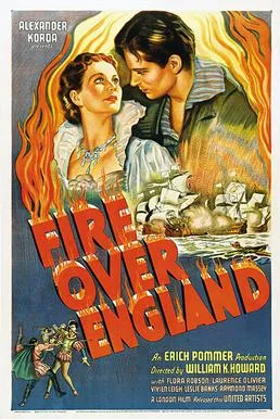 Fire Over England poster