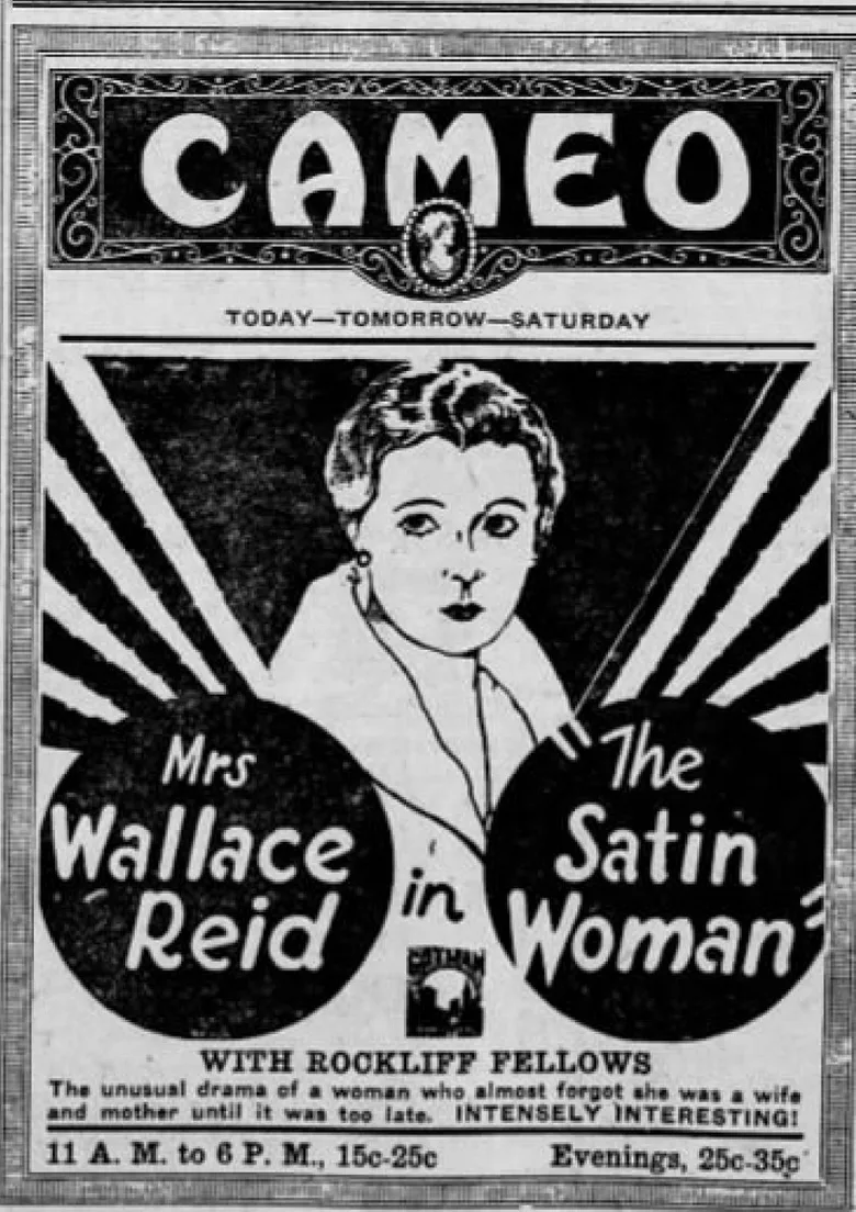 The Satin Woman poster