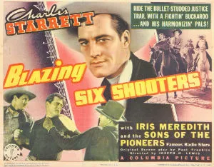 Blazing Six Shooters poster