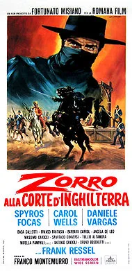 Zorro in the Court of England poster