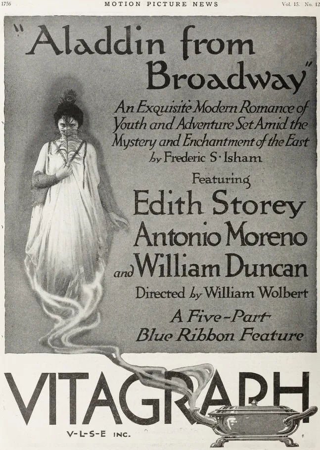 Aladdin from Broadway poster