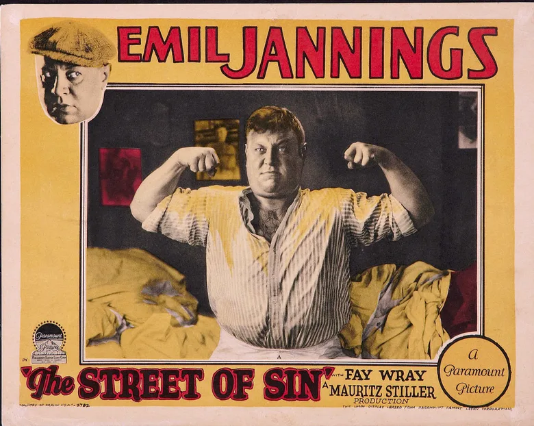 Street of Sin poster