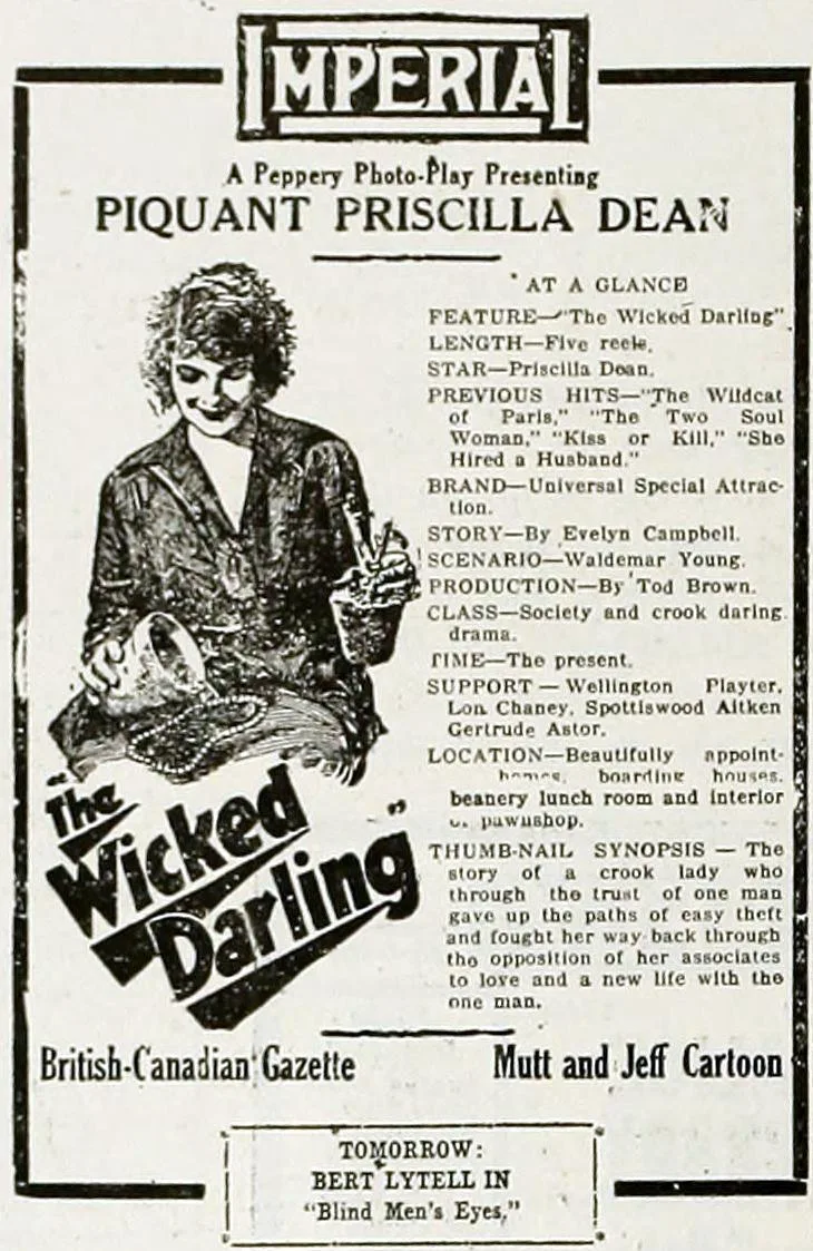 The Wicked Darling poster