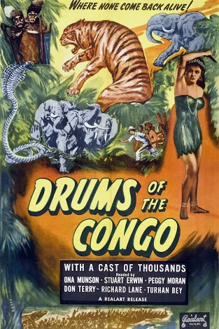 Drums of the Congo poster