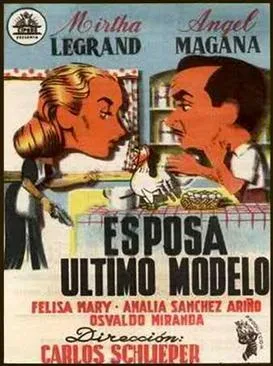 Esposa último modelo poster