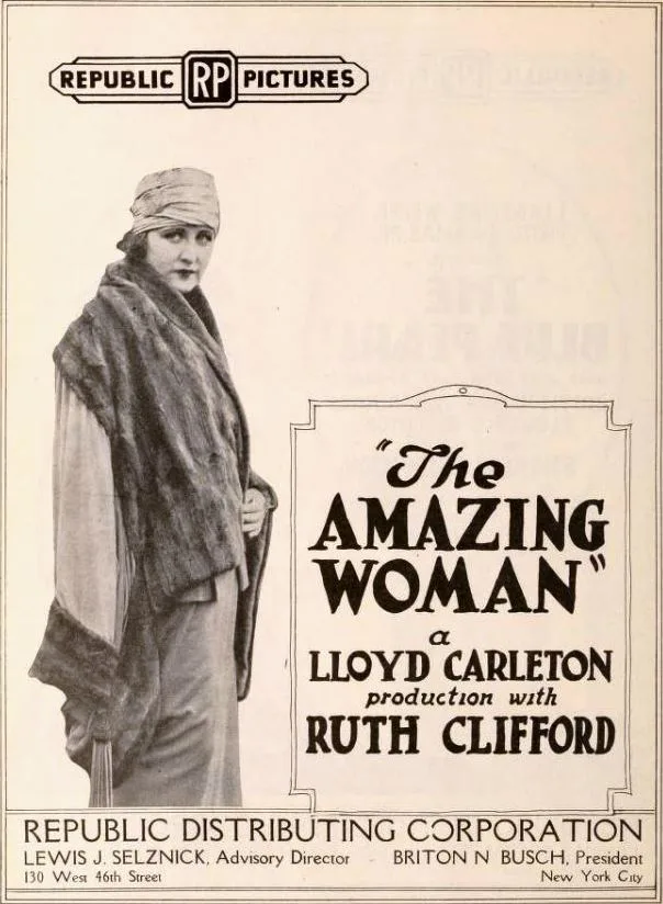 The Amazing Woman poster