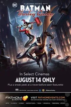 Batman and Harley Quinn poster