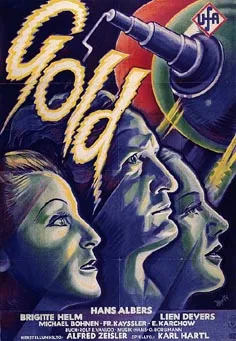 Gold poster