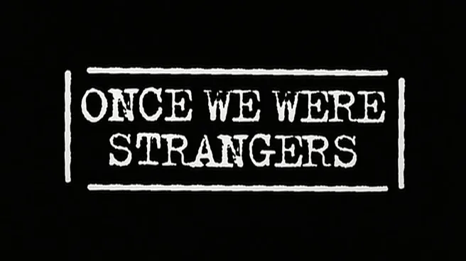 Once We Were Strangers poster