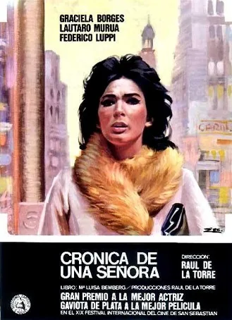 Crónica de una señora poster