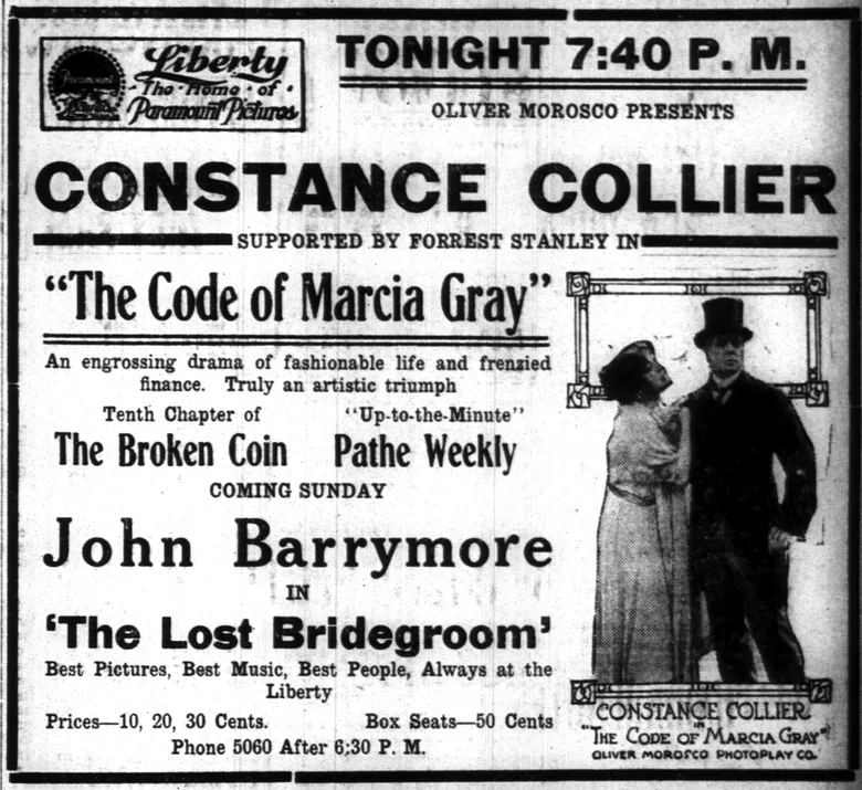 The Code of Marcia Gray poster