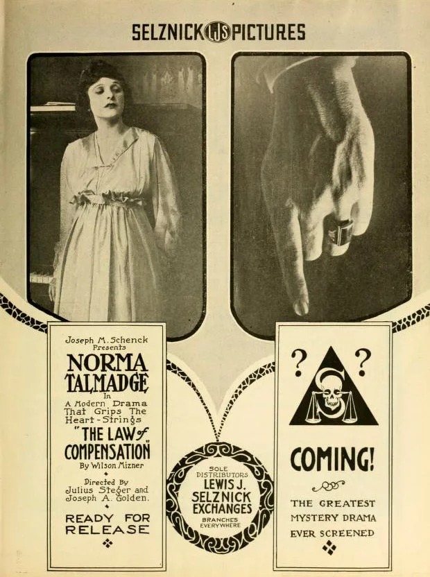 The Law of Compensation poster