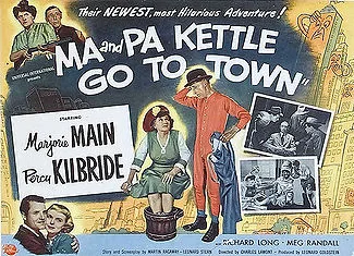 Ma and Pa Kettle Go to Town poster