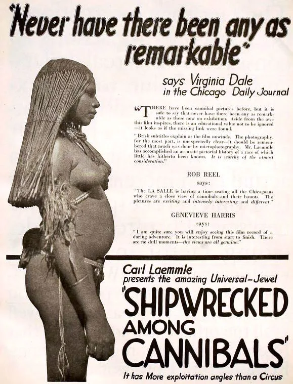 Shipwrecked Among Cannibals poster
