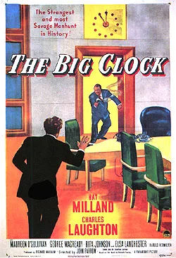 The Big Clock poster