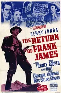 The Return of Frank James poster