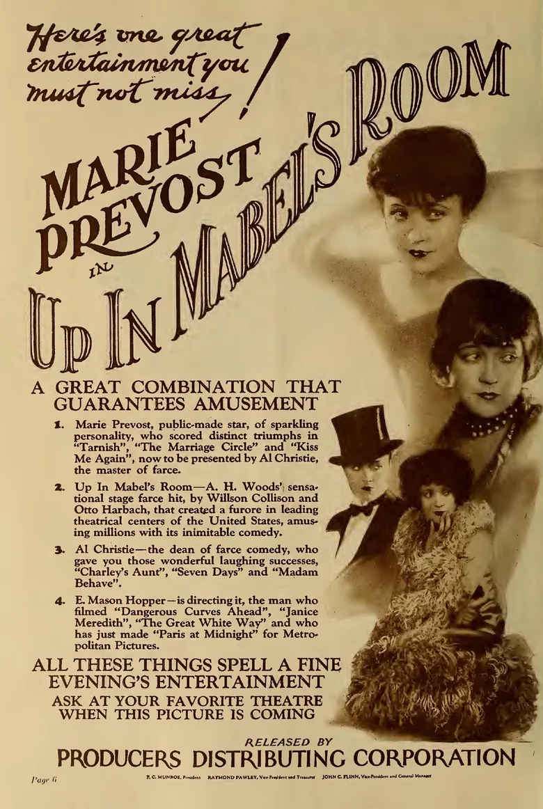 Up in Mabel's Room poster