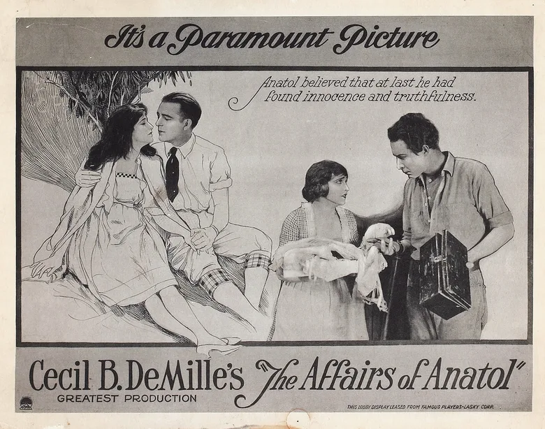 The Affairs of Anatol poster
