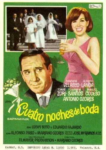 Cuatro noches de boda poster