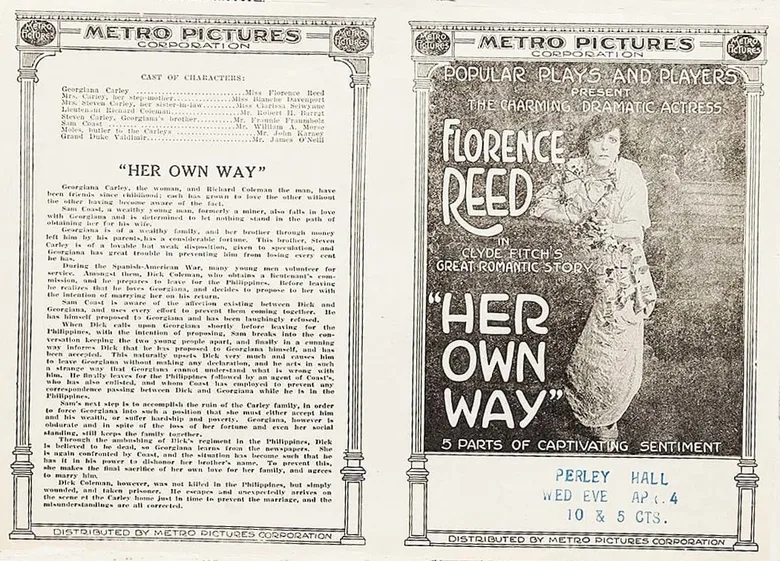 Her Own Way poster