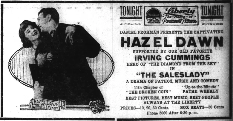 The Saleslady poster