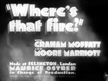 Where's That Fire? poster
