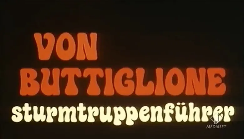 Von Buttiglione Sturmtruppenführer poster