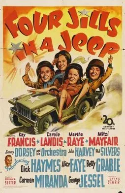 Four Jills in a Jeep poster