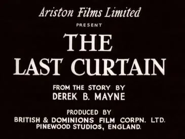 The Last Curtain poster
