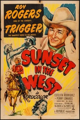 Sunset in the West poster