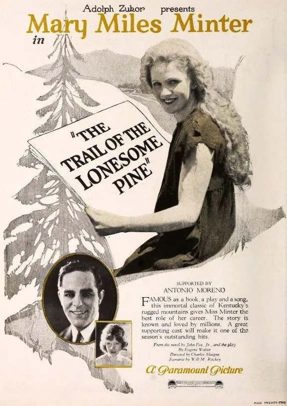 The Trail of the Lonesome Pine poster