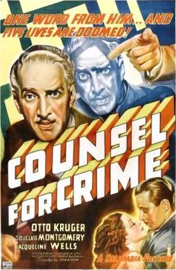 Counsel for Crime poster