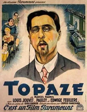 Topaze poster