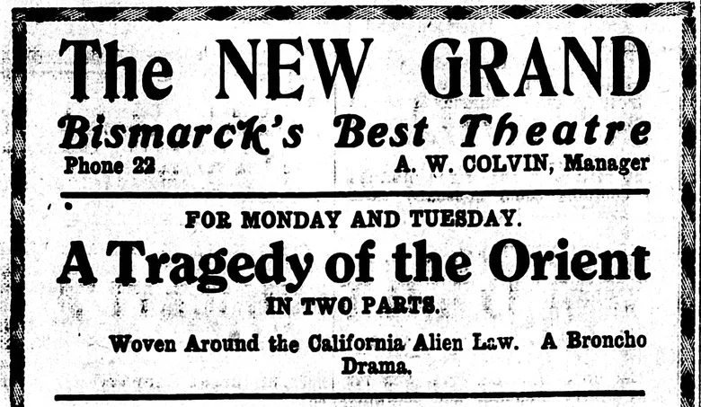 A Tragedy of the Orient poster