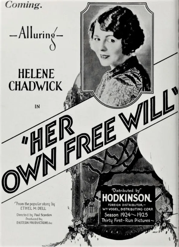 Her Own Free Will poster